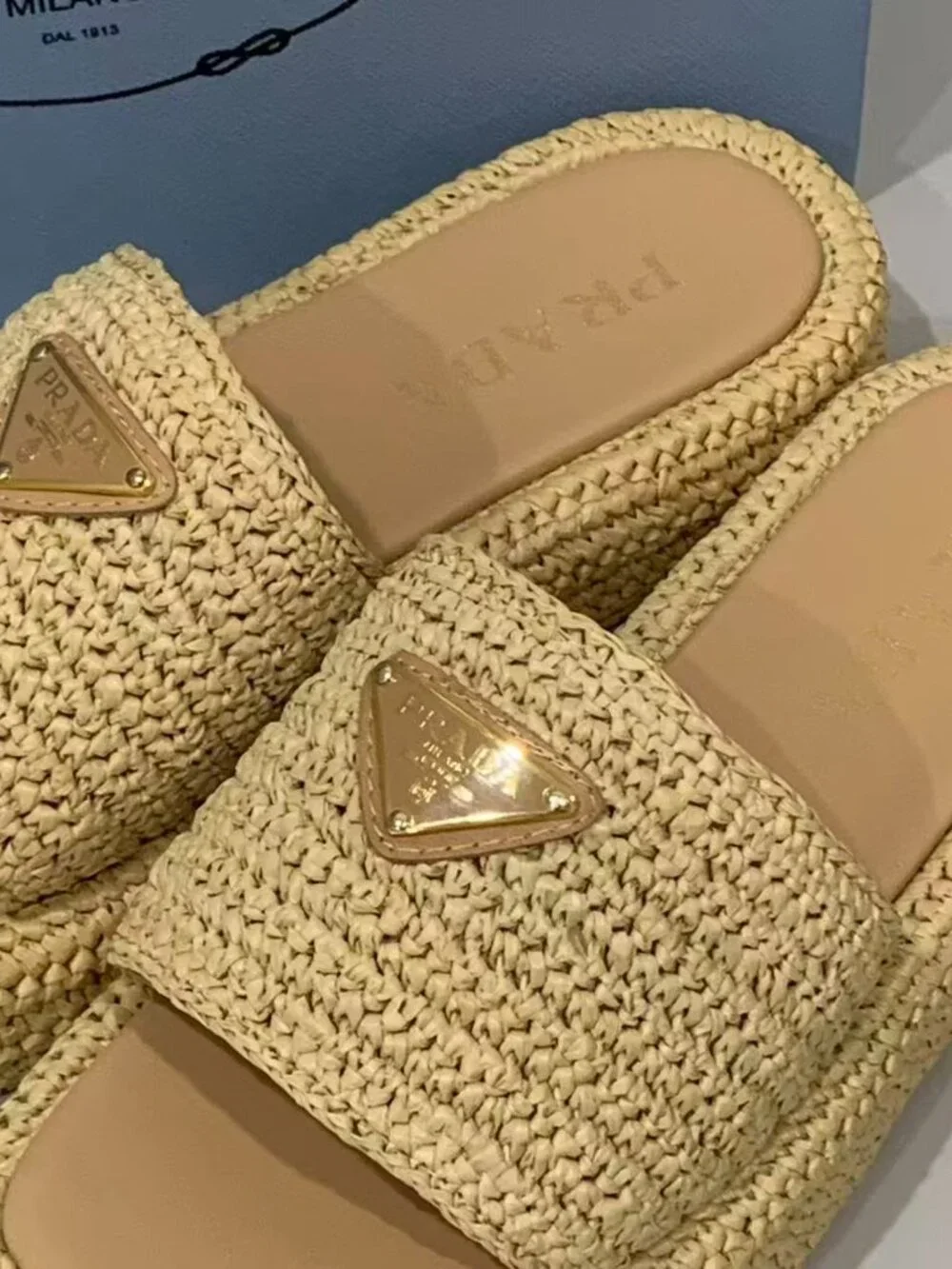 PRADA Women’s Woven Sandals